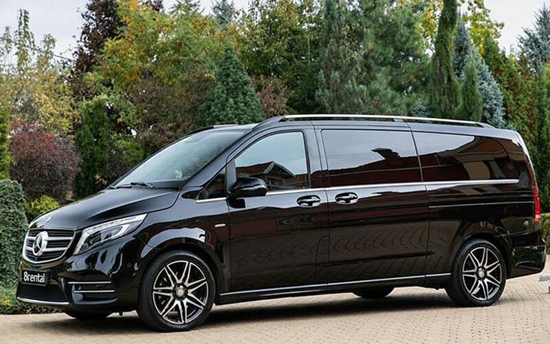 Großraumlimousine Mercedes-Benz V-Klasse, Frontansicht